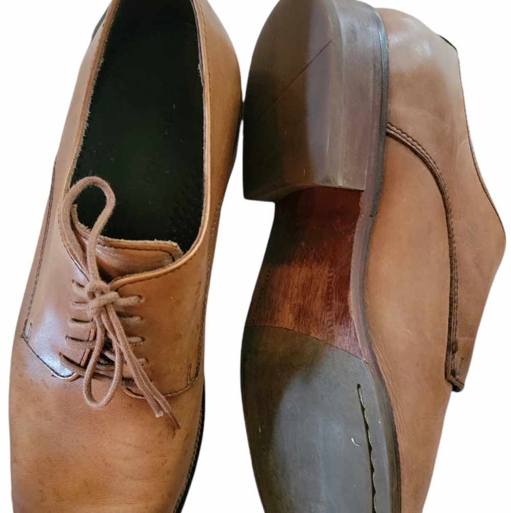 AlmostNEW Cole Haan Brown Leather Derby Loafers 10